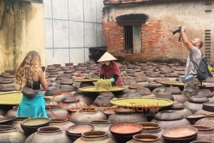 ハノイ女性博物館または魚のわな、醤油、お香の村をご覧ください