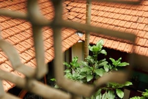 Hanói: oficina de escultura em madeira e refeição cultural numa moradia com jardim