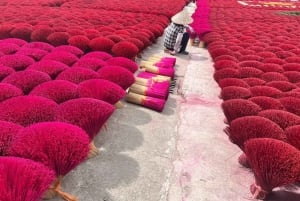Hanoi: Incense Village, Conical Hat & Lacquer Artisan Tour