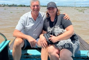 HCM: Authentic Mekong Delta - Boat, TukTuk, Khot Cake Making