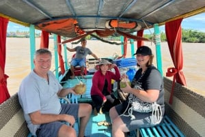 HCM: Authentic Mekong Delta - Boat, TukTuk, Khot Cake Making