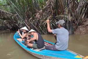 HCM: Authentic Mekong Delta - Boat, TukTuk, Khot Cake Making