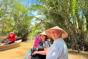 HCM: Authentic Mekong Delta - Boat, TukTuk, Khot Cake Making