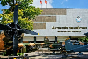 HCM: War Remnants Museum en wandeltocht door het Onafhankelijkheidspaleis