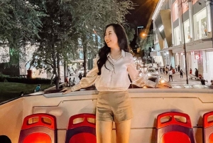 HCMC: Evening Night Lights Tour by Double-Decker Bus