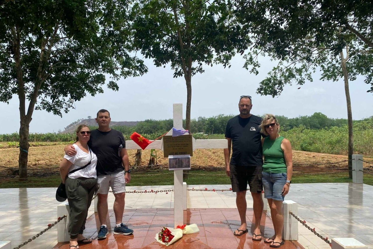 Hô Chi Minh-Ville : Long Tan et base australienne de Nui Dat avec la plage de Vung Tau