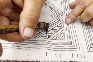 H'Mong traditional beeswax batik