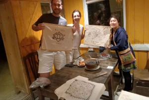 H'Mong traditional beeswax batik