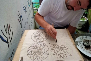 H'Mong traditional beeswax batik