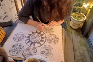 H'Mong traditional beeswax batik