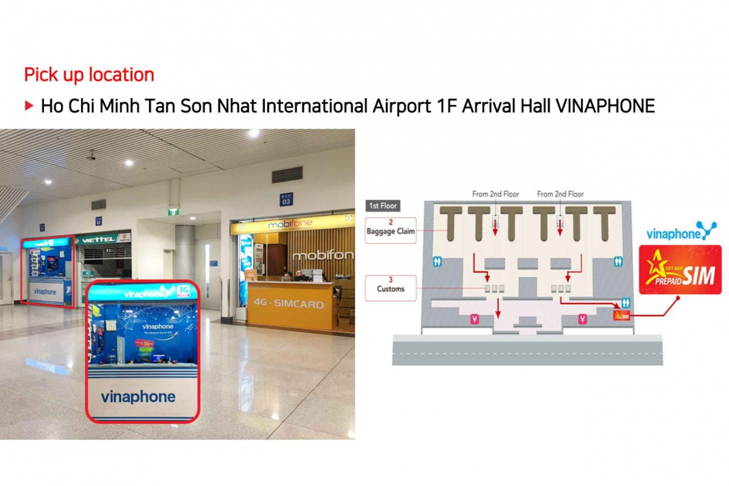 Ho Chi Minh: 4G Unlimited Data SIM Card for Airport Pickup