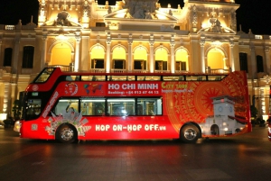 Ho Chi Minh City: Myöhäisillan bussikierros