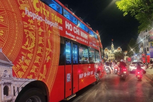 Cidade de Ho Chi Minh: Excursão noturna de ônibus