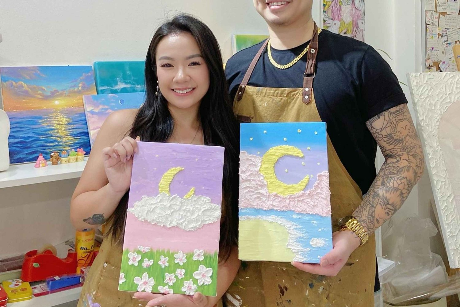 Ho Chi Minh City: 3D Textured Art Workshop