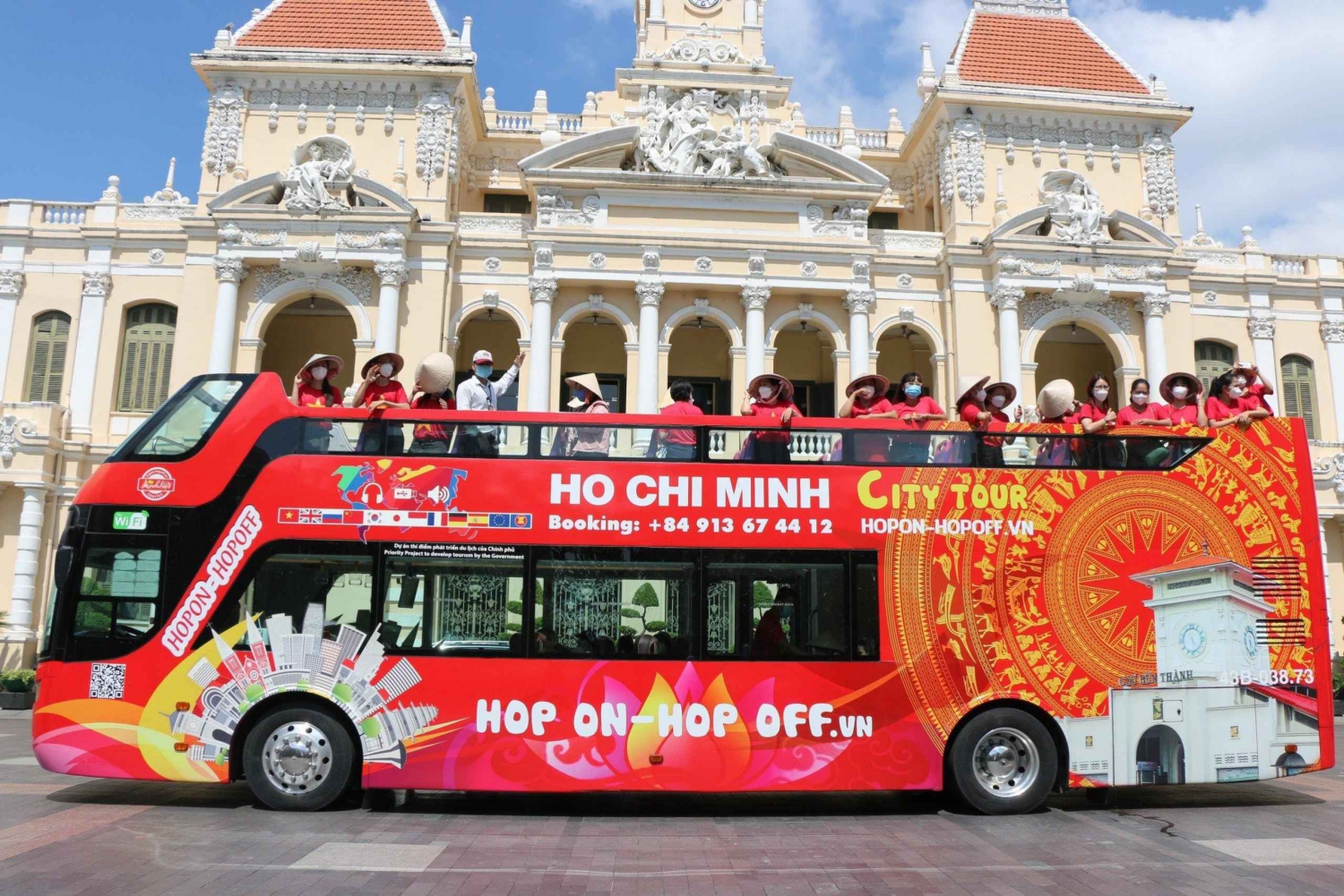 Città di Ho Chi Minh: tour di 4 ore in autobus Hop-on Hop-off