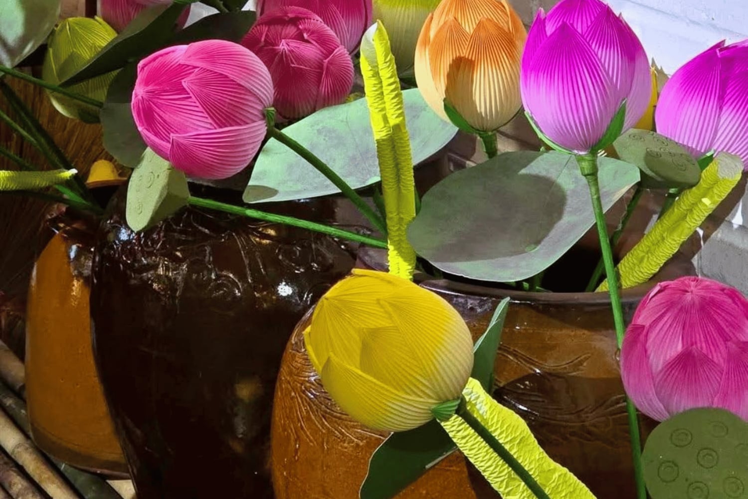 Ho Chi Minh: tour de café e oficina de flores de papel