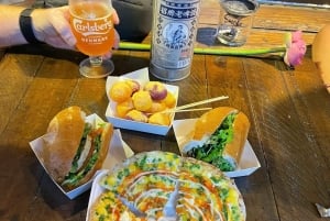 Ho Chi Minh City: Craft Beer and Local Food Tour by Scooter