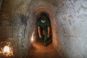 From Ho Chi Minh:Cu Chi Tunnels morning or afternoon w Lunch