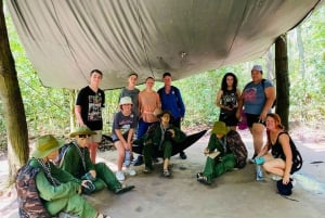 From Ho Chi Minh:Cu Chi Tunnels morning or afternoon w Lunch