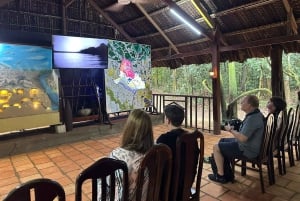 From Ho Chi Minh:Cu Chi Tunnels morning or afternoon w Lunch