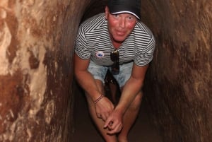 From Ho Chi Minh:Cu Chi Tunnels morning or afternoon w Lunch