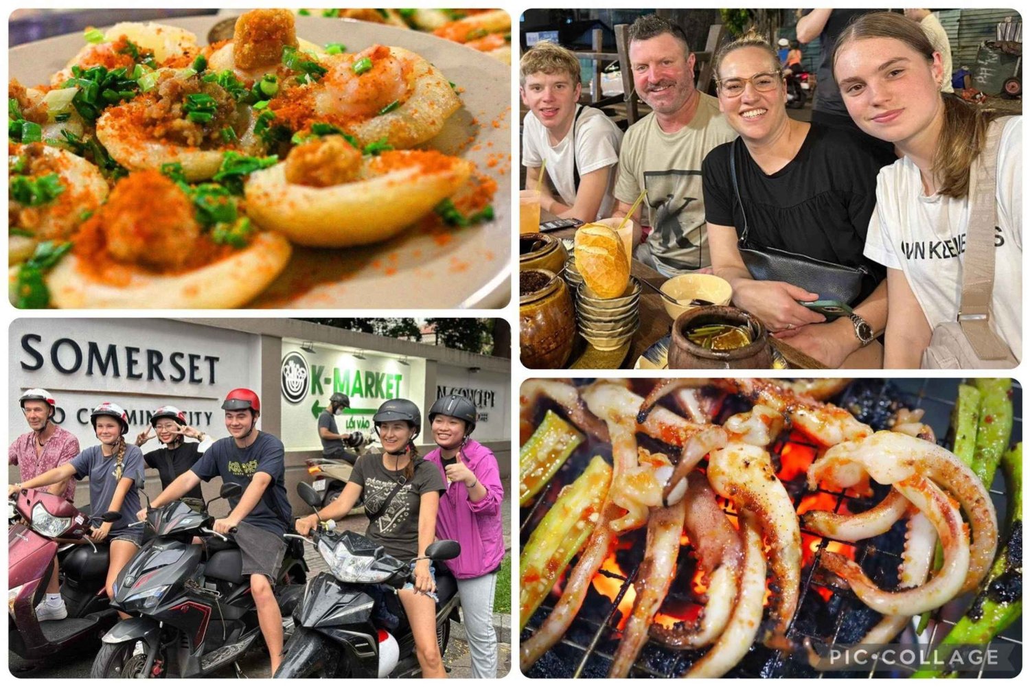 Ho Chi Minh City: Wycieczka kulinarna motocyklem z 13 degustacjami