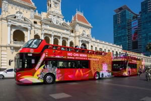Ho Chi Minh City Hop On Hop Off Bus With Dinner Cruise