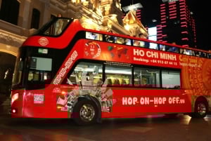 Хошимин: ночная экскурсия на автобусе с открытым верхом