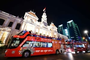 Хошимин: ночная экскурсия на автобусе с открытым верхом