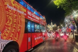 Хошимин: ночная экскурсия на автобусе с открытым верхом