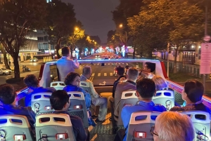 Хошимин: ночная экскурсия на автобусе с открытым верхом