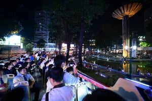 Хошимин: ночная экскурсия на автобусе с открытым верхом