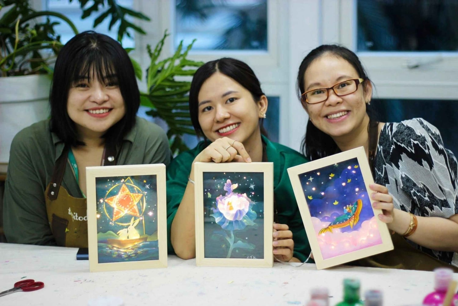 Ho Chi Minh City: Lightbox Art Workshop with Local Artists