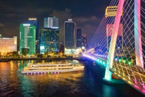 Ho Chi Minh City: Night Hop-On Hop-Off Tour & Dinner Cruise