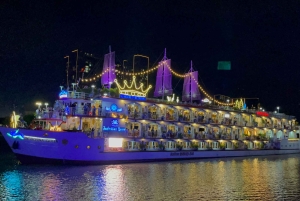 Ho Chi Minh City: Night Hop-On Hop-Off Tour & Dinner Cruise