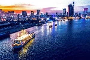 Ho Chi Minh City Night Tour: Bitexco Tower and Dinner Cruise