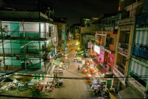 Ho Chi Minh-byen: Privat gatemat-kveldstur