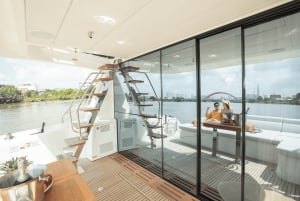 Ho Chi Minh-byen: Privat solnedgangstur på Saigon-floden