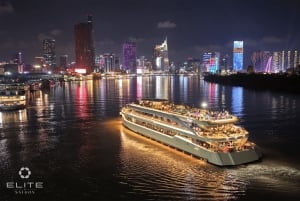 Ciudad Ho Chi Minh: Crucero con cena por el río Saigón y música en directo