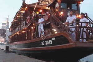 Ciudad Ho Chi Minh: Crucero con cena por el río Saigón con servicio de recogida