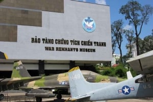 Ho Chi Minh-staden: Rundtur till Museet för krigets kvarlevor och Cu Chi-tunnlarna