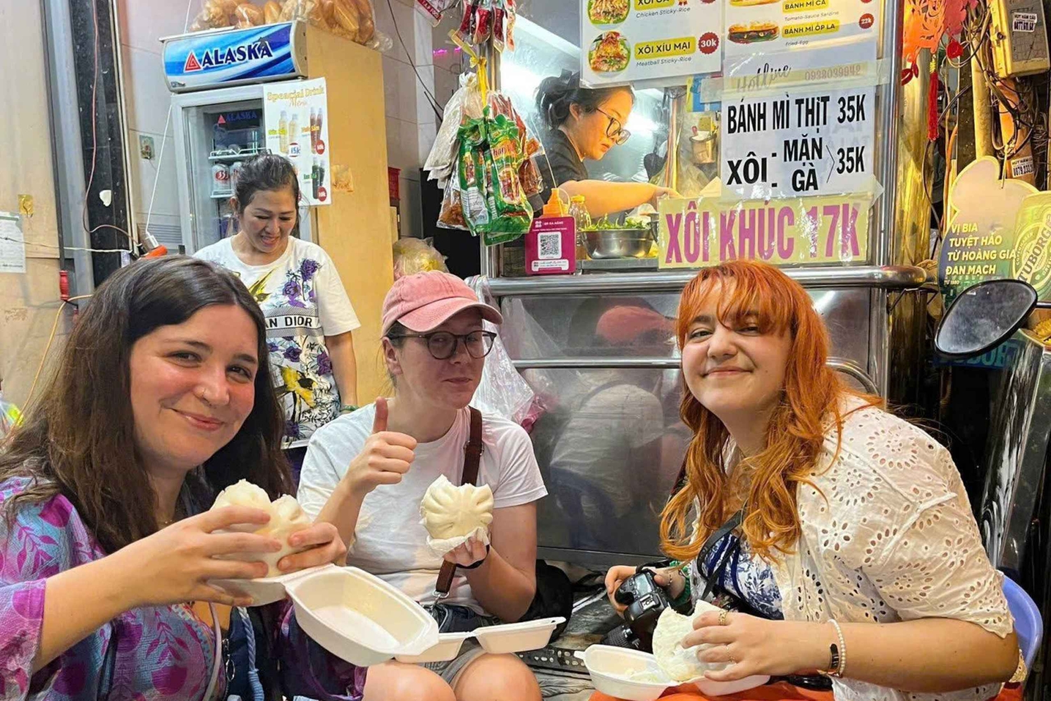 Ho Chi Minh: Lokal madtur på scooter med vegansk mulighed