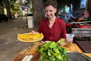 Ho Chi Minh: Lokal madtur på scooter med vegansk mulighed