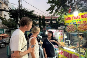 Ho Chi Minh: Lokal madtur på scooter med vegansk mulighed