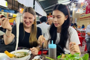 Ho Chi Minh: Lokal madtur på scooter med vegansk mulighed