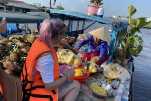 Ho Chi Minh: Delta del Mekong e mercato galleggiante: tour di gruppo di 2 giorni