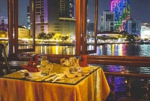 Ho Chi Minh: Tour privado de la ciudad y cena en crucero con buffet