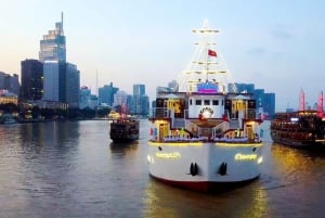 Ho Chi Minh: Privérondleiding door de stad en dinercruise met buffet