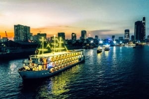 Ho Chi Minh: Private City Night Tour and Dinner Cruise