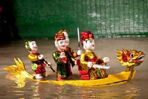 Hô-Chi-Minh-Ville : spectacle de marionnettes sur l'eau
